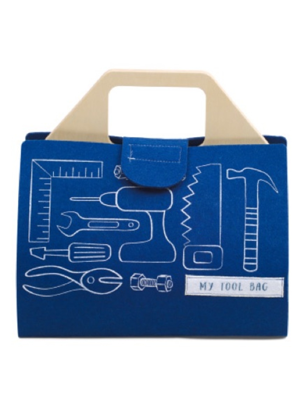 Mud Pie Blue Kids 'My Tool Bag' Play Tote